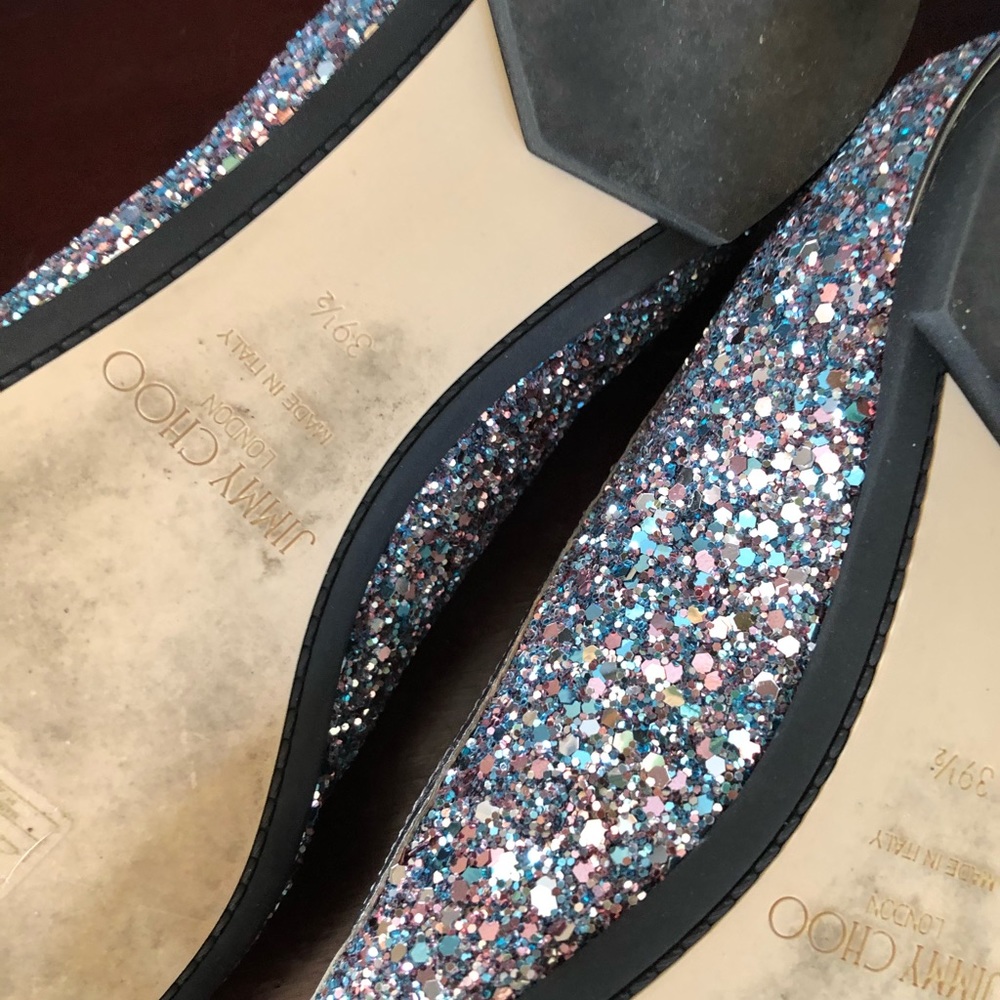 Jimmy Choo flats size 9 1/2 - Picture 5 of 7